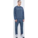 Designer Fitness kalhoty Calvin Klein PERFORMANCE v šedé barvě z polyesteru ve velikosti L ve slevě 