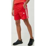  Letní móda adidas Essentials v červené barvě ve velikosti L ve slevě 