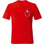 Pánská  Trička s potiskem v červené barvě v army stylu ve velikosti XXL plus size 