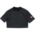 Dětská trička s límečkem Dívčí v černé barvě od značky Diesel z obchodu Vermont.cz s poštovným zdarma 