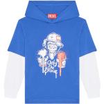 Dětská trička s potiskem Chlapecké v modré barvě od značky Diesel z obchodu Vermont.cz s poštovným zdarma 