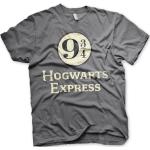 Tričko Harry Potter - Hogwarts Express, šedé - velikost XXL, XL, M, L, S