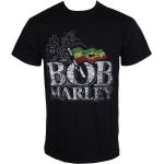 Tričko metal pánské Bob Marley - Distressed Logo - ROCK OFF - BMATS01 L