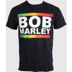 Pánská  Trička s potiskem v šedé barvě z bavlny ve velikosti M s motivem Bob Marley ve slevě 