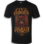 Tričko metal pánské Five Finger Death Punch - Wanted - ROCK OFF - FFDPTS28MB S
