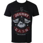 Tričko metal pánské Johnny Cash - Winged Guitar - ROCK OFF - BILMAR00176 M