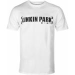 Tričko Metal Pánské Linkin Park - Bracket Logo (white) - Plastic Head - Ph12073 L