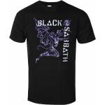 Pánská  Trička s potiskem v černé barvě v retro stylu z bavlny ve velikosti S s motivem Black Sabbath 