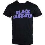 Pánská  Trička s potiskem v černé barvě z bavlny ve velikosti 10 XL s motivem Black Sabbath ve slevě plus size 