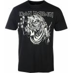 Pánská  Trička s potiskem Brandit v černé barvě z bavlny ve velikosti S s motivem Iron Maiden 