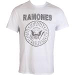 Tričko metal pánské Ramones - LOGO - AMPLIFIED - AV210RLW S