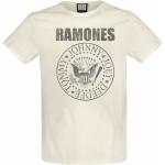 Tričko Metal Pánské Ramones - Vintage Shield - Amplified - Zav210ram_vw Xs