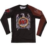 Pánská  Fitness trička v černé barvě z polyesteru ve velikosti L s dlouhým rukávem s motivem Zabiják | Slayer ve slevě 