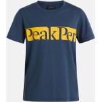 Dětská trička s potiskem Dívčí v modré barvě od značky Peak Performance z obchodu Vermont.cz s poštovným zdarma 