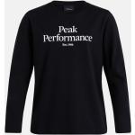 Dětská sportovní trička Dívčí v černé barvě z bavlny od značky Peak Performance z obchodu Vermont.cz s poštovným zdarma 