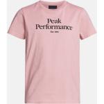 Dětská sportovní trička Dívčí v růžové barvě z bavlny od značky Peak Performance z obchodu Vermont.cz s poštovným zdarma 