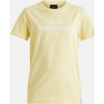 Dětská sportovní trička Dívčí v žluté barvě z bavlny od značky Peak Performance z obchodu Vermont.cz s poštovným zdarma 