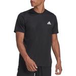 Pánská  Dlouhá trička adidas Aeroready v černé barvě z polyesteru ve velikosti S ve slevě 