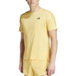 Pánská  Trička na běhání adidas Adizero v žluté barvě v moderním stylu ve slevě 