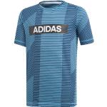Dětská sportovní trička adidas v modré barvě ve slevě 