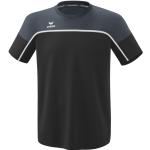 Pánská  Funkční trička Erima v černé barvě ve velikosti XXL s krátkým rukávem plus size 