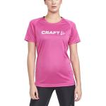 Dámská  Fitness trička Craft v růžové barvě ve velikosti M s krátkým rukávem 