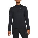 Pánská  Trička na běhání Nike Dri-Fit v černé barvě ve velikosti S s dlouhým rukávem s kulatým výstřihem ve slevě 