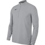 Pánská  Trička na běhání Nike v šedé barvě ve velikosti S s dlouhým rukávem ve slevě 