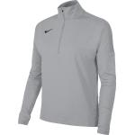 Dámská  Trička na běhání Nike v šedé barvě ve velikosti S s dlouhým rukávem ve slevě 