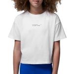 Dětská trička s potiskem Jordan v bílé barvě z bavlny ve slevě 