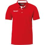 Pánské Sportovní polokošile Kempa v červené barvě z bavlny ve velikosti M s krátkým rukávem ve slevě 