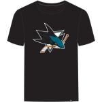  Trička s potiskem v černé barvě ve velikosti M s motivem San Jose Sharks 