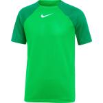 Dětská trička s krátkým rukávem Nike Academy v zelené barvě ve slevě 
