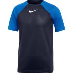 Dětská trička s krátkým rukávem Nike Academy v modré barvě ve slevě 