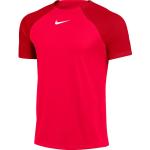 Pánská  Trička s krátkým rukávem Nike Academy v červené barvě z polyesteru ve velikosti M s krátkým rukávem ve slevě 