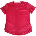 Dámská  Trička na běhání Nike v bílé barvě ve velikosti 9 XL s krátkým rukávem 