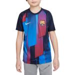 Triko Nike FC Barcelona Big Kid Pre-Match hort-leeve occer Top