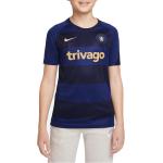 Dětská trička s krátkým rukávem Nike v modré barvě s motivem FC Chelsea 