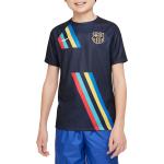 Dětské dresy Nike FC Barcelona v modré barvě s motivem FC Barcelona ve slevě 