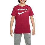 Dětské dresy Nike Swoosh v červené barvě s motivem FC Liverpool ve slevě 