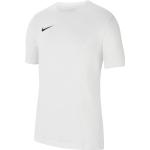 Pánská  Trička s krátkým rukávem Nike Park v bílé barvě ve velikosti L s krátkým rukávem ve slevě 