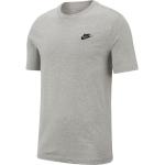Pánská  Trička s krátkým rukávem Nike v šedé barvě s krátkým rukávem 