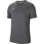 Pánská  Trička s krátkým rukávem Nike Park v šedé barvě ve velikosti M s krátkým rukávem ve slevě 
