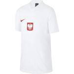 Dětská trička s krátkým rukávem Nike v bílé barvě ve slevě 