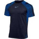 Pánská  Sportovní trička Nike Strike v modré barvě ve velikosti 4 XL s krátkým rukávem 