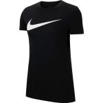 Dámská  Trička s krátkým rukávem Nike v černé barvě ve velikosti M s krátkým rukávem ve slevě 
