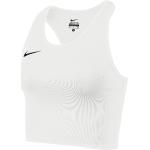Dámské Topy Nike Team v bílé barvě ve velikosti XXL ve slevě plus size 