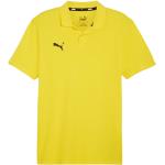 Pánské Sportovní polokošile Puma Casuals v žluté barvě v ležérním stylu ve velikosti M s krátkým rukávem 