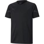 Dětská sportovní trička Puma v černé barvě z polyesteru ve velikosti 8 let ve slevě 