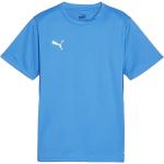 Dětská sportovní trička Puma teamGOAL v modré barvě ve velikosti 10 let 